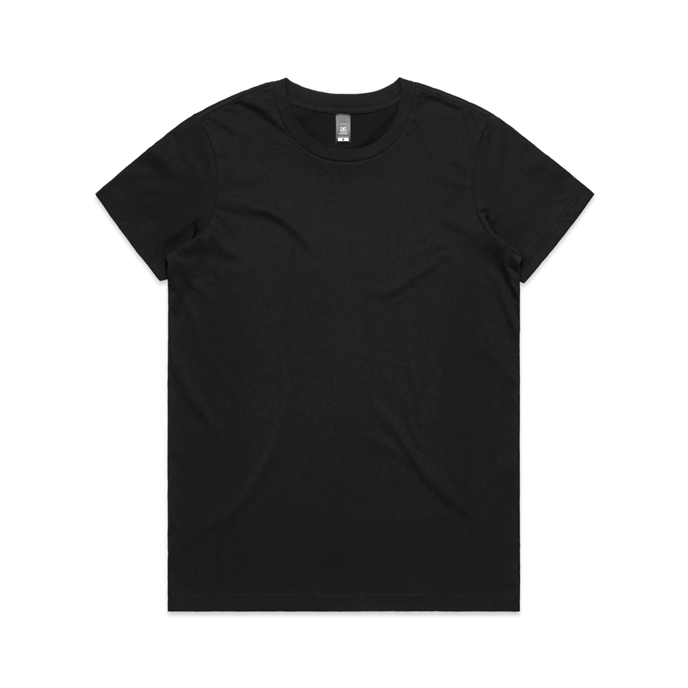 WOMENS MAPLE TEE AS COLOUR 100% COTTON