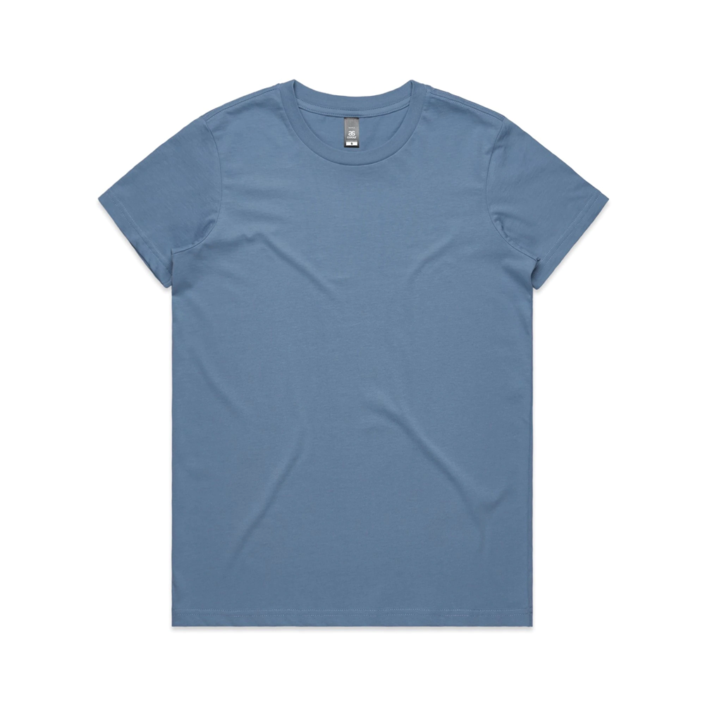 WOMENS MAPLE TEE AS COLOUR 100% COTTON