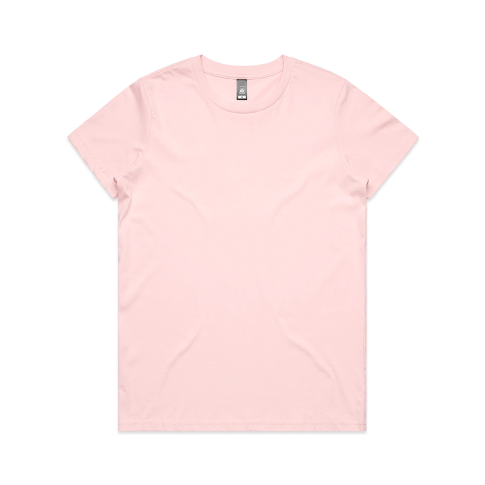 WOMENS MAPLE TEE AS COLOUR 100% COTTON
