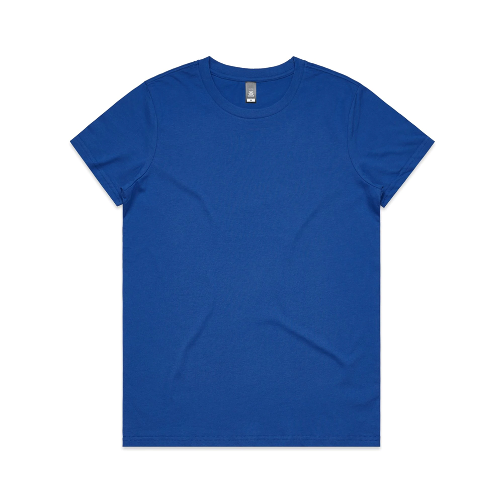 WOMENS MAPLE TEE AS COLOUR 100% COTTON
