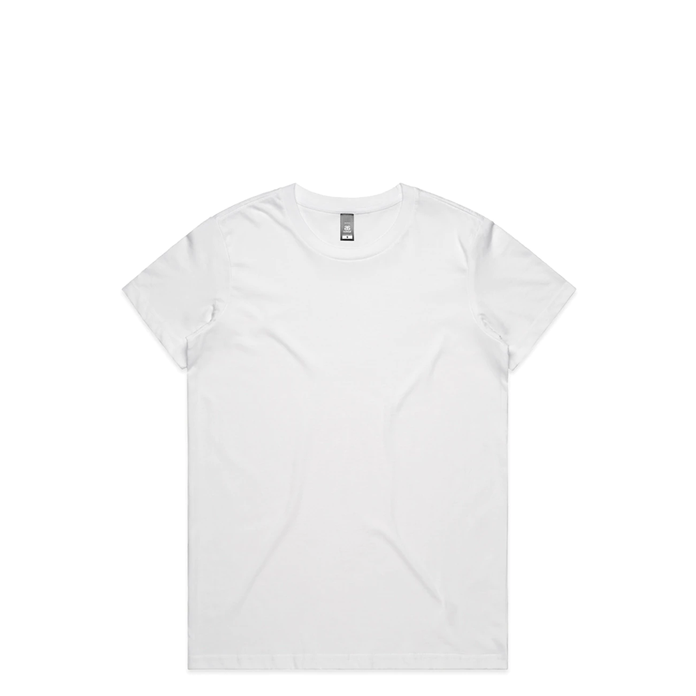 WOMENS MAPLE TEE AS COLOUR 100% COTTON