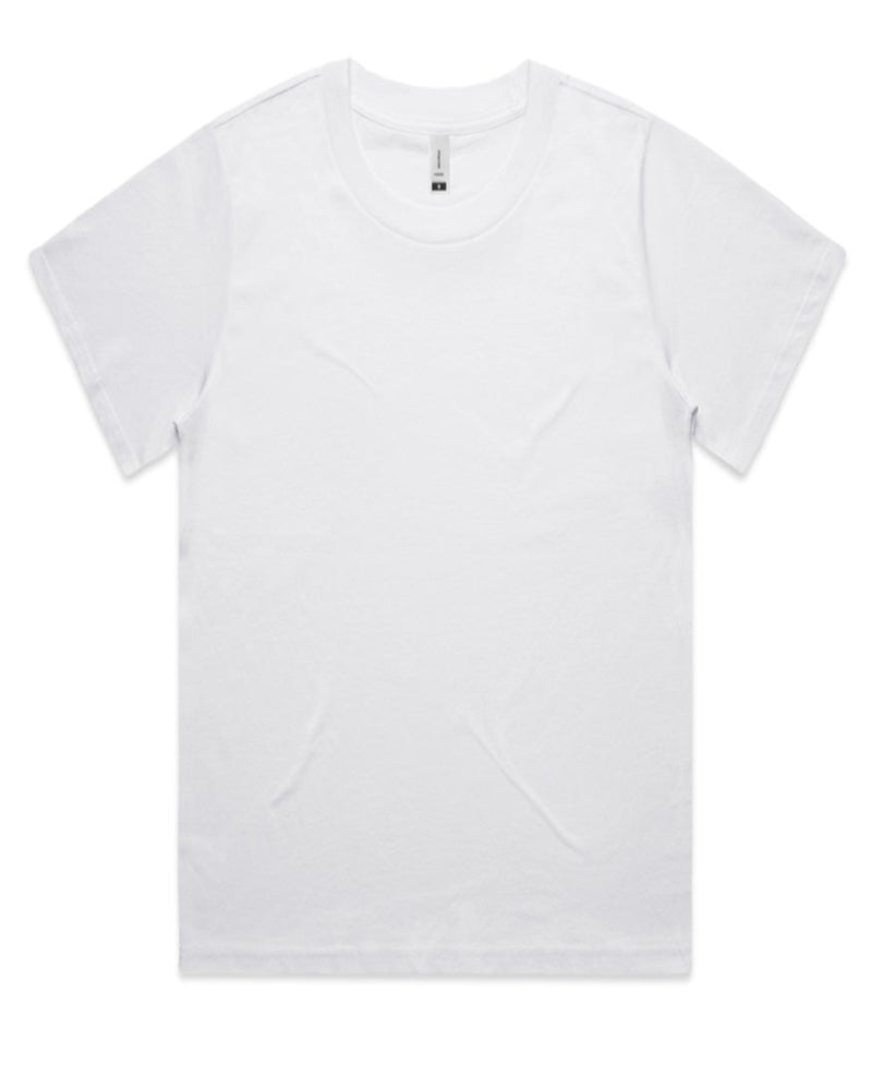 WOMENS MARTINA TEE - AS COLOUR | 100% COTTON