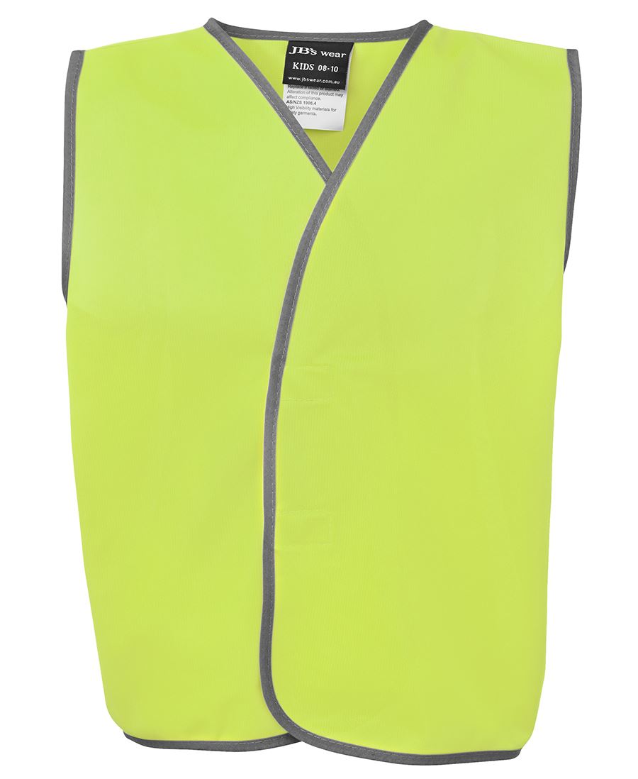 KIDS HI VIS SAFETY VESTS - Velcro Close |