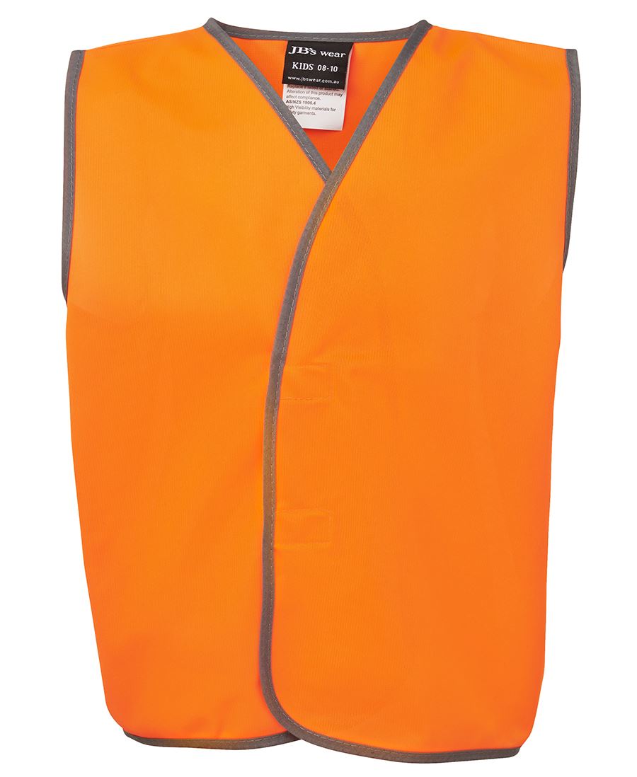 KIDS HI VIS SAFETY VESTS - Velcro Close |