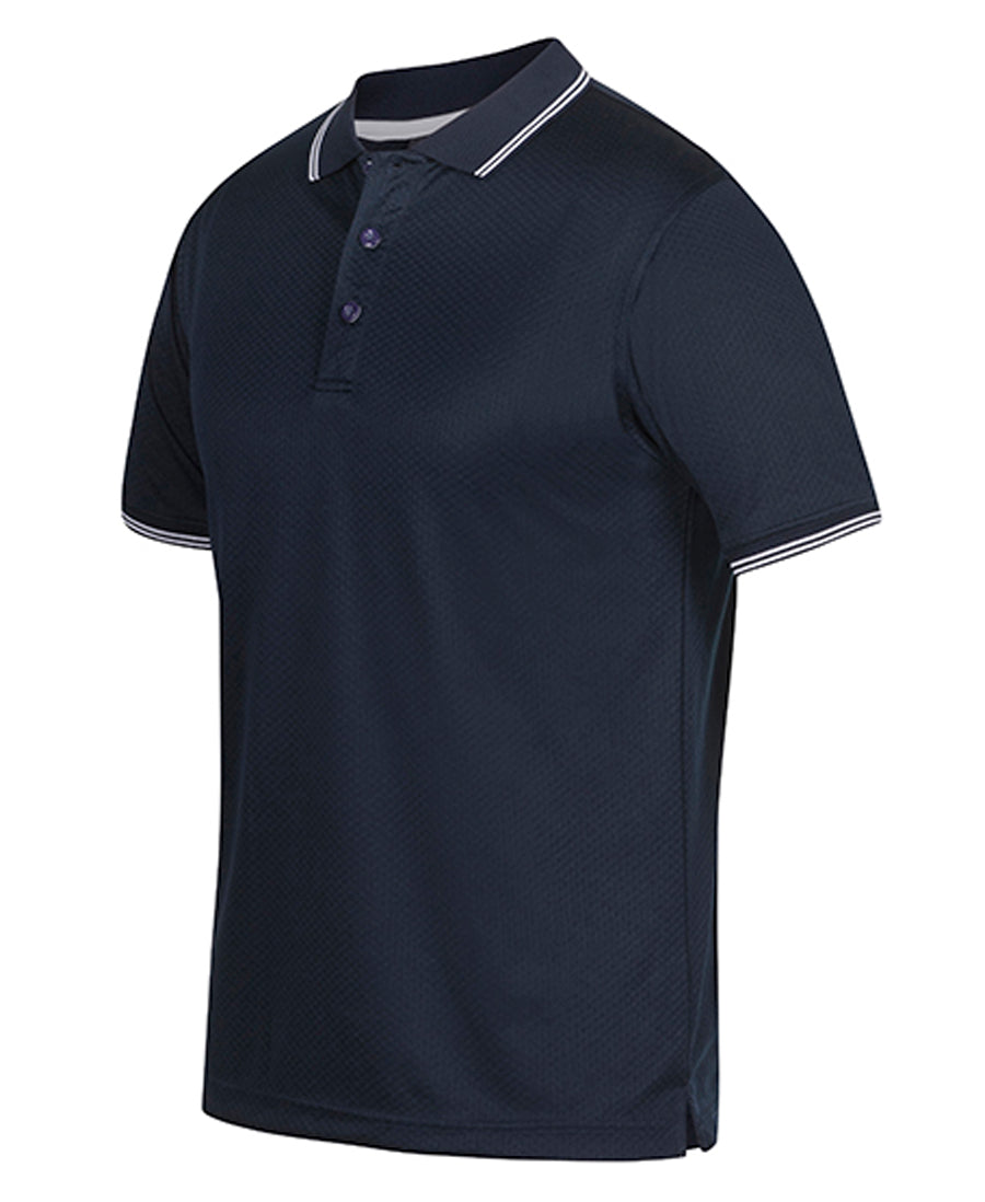 JACQUARD POLO URBAN FIT - Polyester, Podium Cool Moisture Wicking Fabric