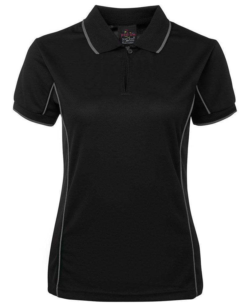 PODIUM PIPING POLO - WOMENS | SHORT SLEEVE