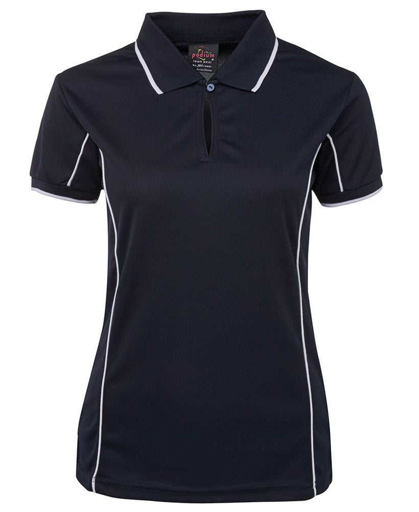 PODIUM PIPING POLO - WOMENS | SHORT SLEEVE