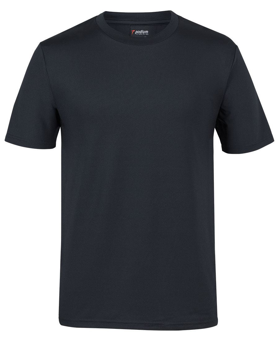 PODIUM STRETCH TEE - Polyester, Stay Dry Fabric