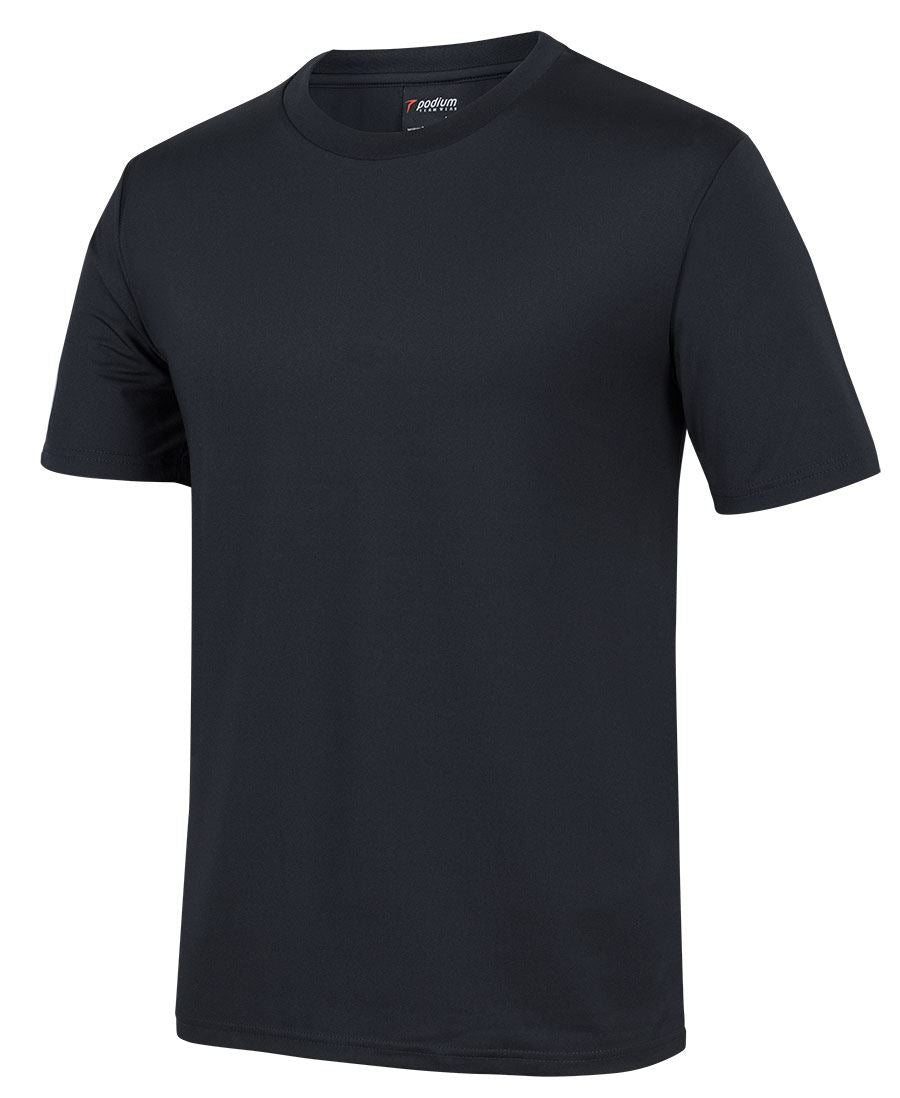 PODIUM STRETCH TEE - Polyester, Stay Dry Fabric