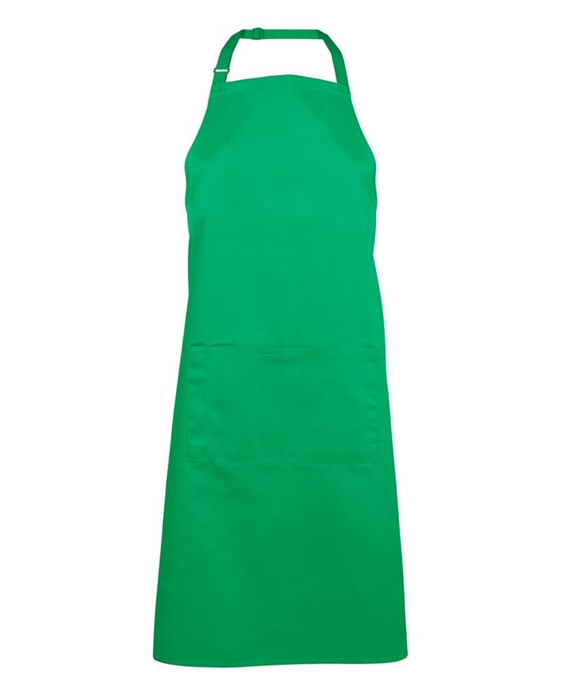JB STRIPED APRON - BIB STYLE FRONT POCKET