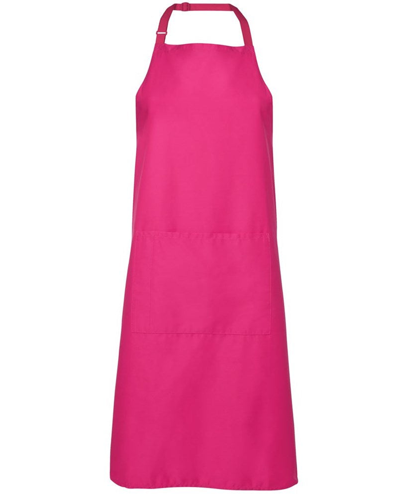 JB STRIPED APRON - BIB STYLE FRONT POCKET