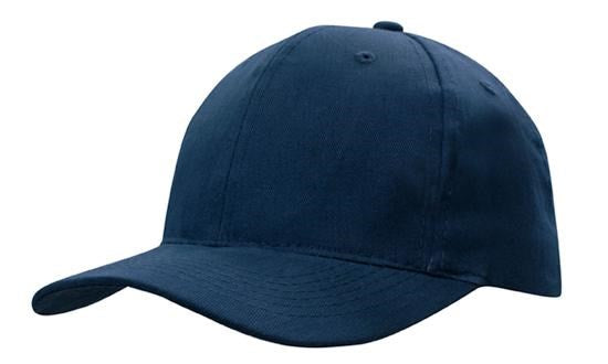 BRUSHED COTTON CAP WITH SNAPBACK