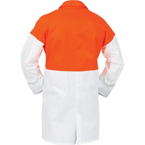 LIGHTWEIGHT DUSTCOAT , FOOD INDUSTRY - Polycotton 190 gsm