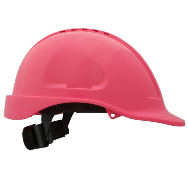 MID PEAK VENTED HARD HAT - Ratchet Adjust ABS Material