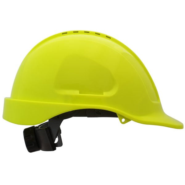 MID PEAK VENTED HARD HAT - Ratchet Adjust ABS Material
