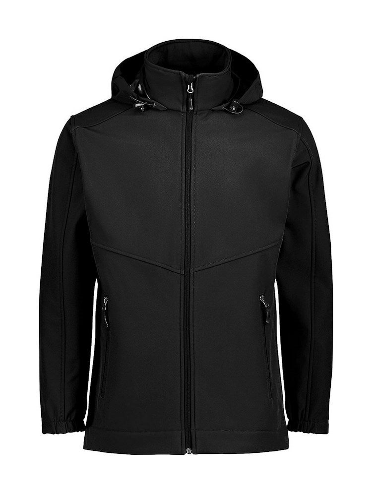 ASPIRING CLOKE SOFTSHELL JACKET MENS - 3-LAYER |  Fleece Lined | Highly Water Resistant | Fold-Away Hood