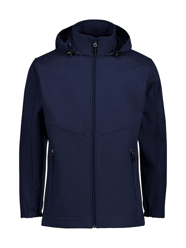 ASPIRING CLOKE SOFTSHELL JACKET MENS - 3-LAYER |  Fleece Lined | Highly Water Resistant | Fold-Away Hood