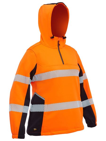 Women's Flx & Move™ Hi Vis Taped Liquid Repellent Fleece Hoodie