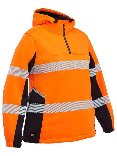Women's Flx & Move™ Hi Vis Taped Liquid Repellent Fleece Hoodie