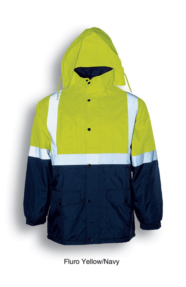 FLEECE LINED WARM HI VIS JACKLET , BOCINI,