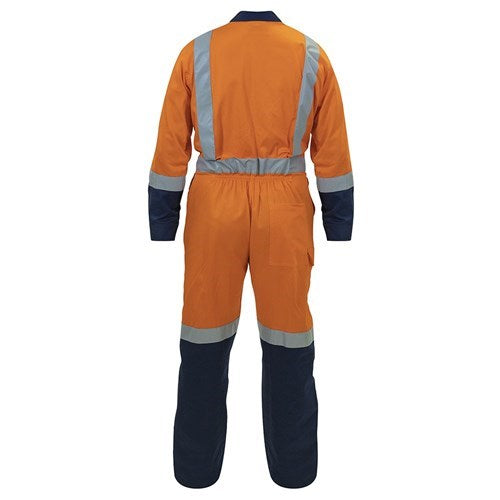 HI VIS OVERALLS - TTMC-W17, DAY/NIGHT, LIGHTWEIGHT, COTTON