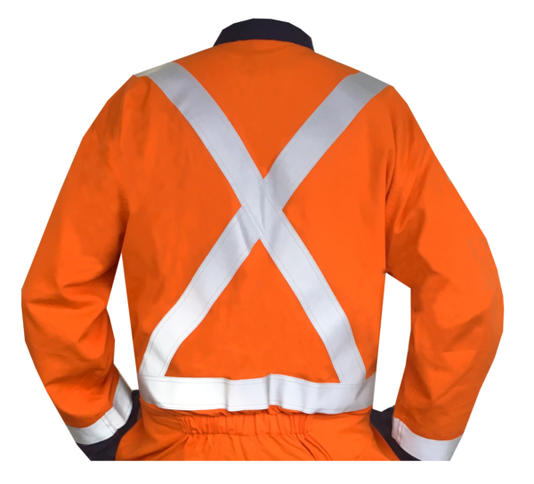 FLAME RETARDANT 11CALHI VIS OVERALLS, TTMC-W17 - Mid Weight, Ideal for Welding and Allied Processes
