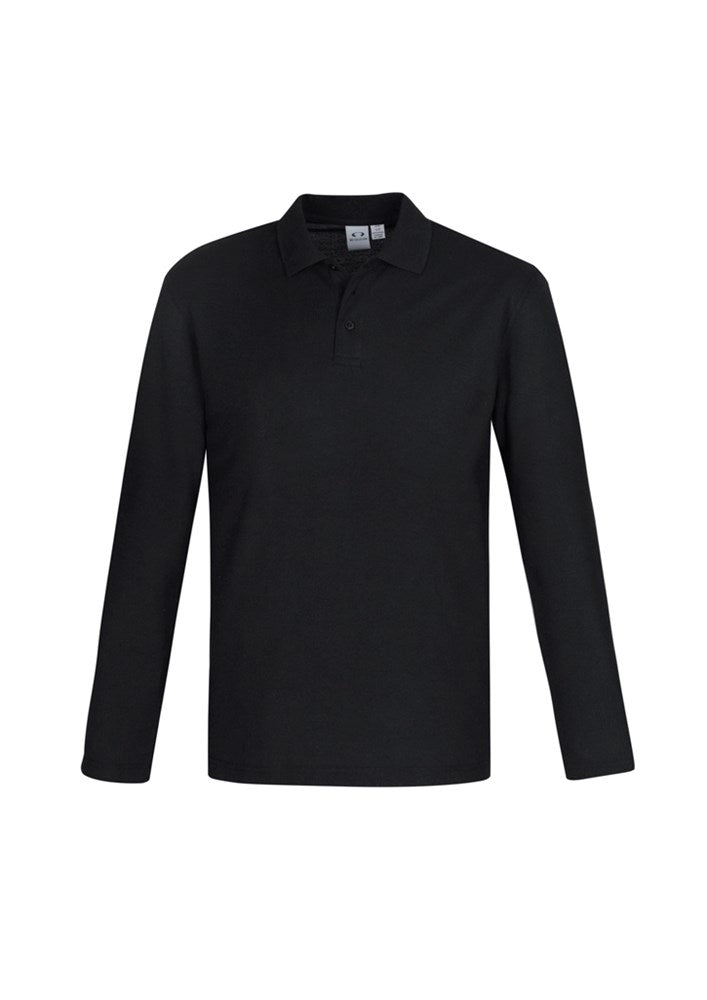 CREW BIZ LONG SLEEVE POLO | COTTON/POLYESTER