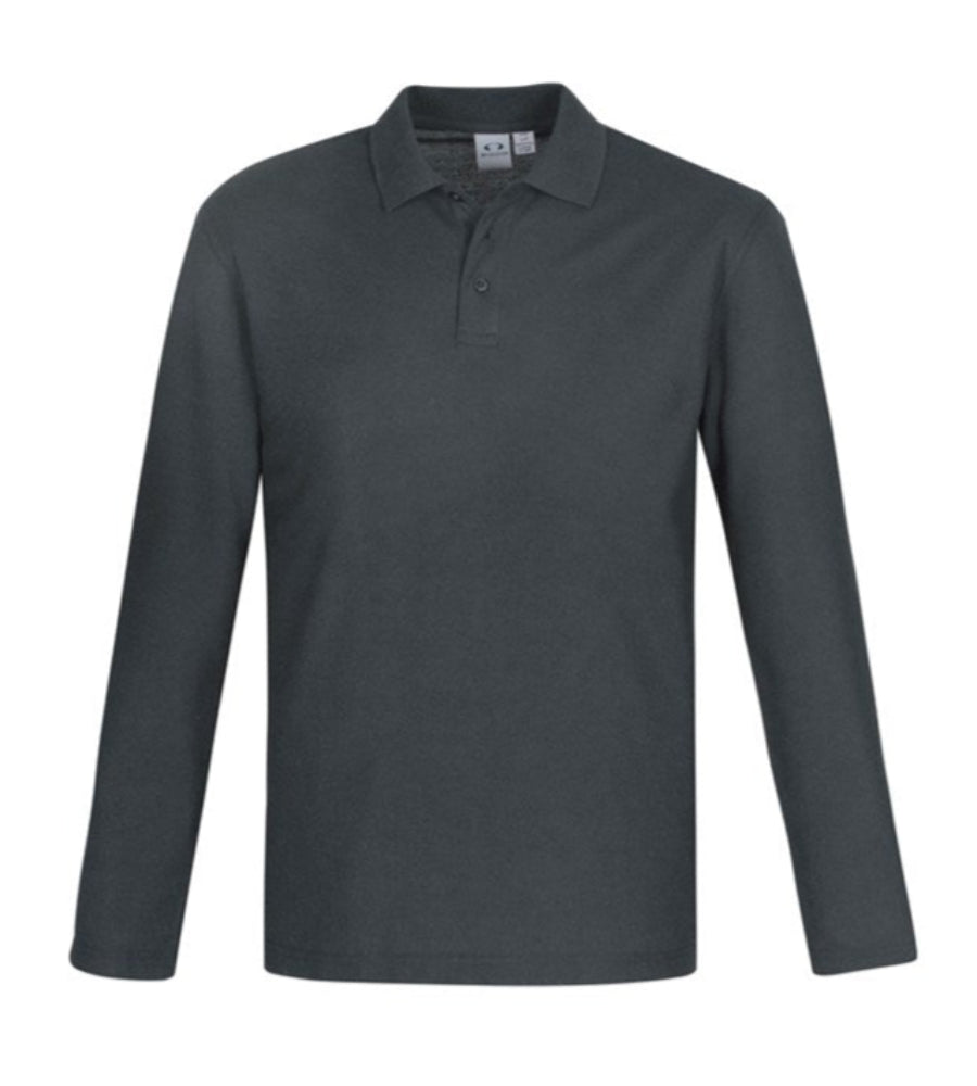 CREW BIZ LONG SLEEVE POLO | COTTON/POLYESTER