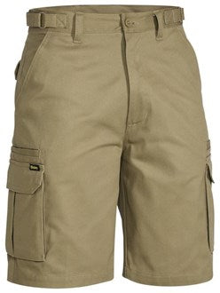 TUFFEE COTTON CARGO SHORTS - Longer Leg Length, Multi Pockets , Heavy Weight, Bisley