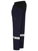 WOMENS BISLEY TAPED MATERNITY DRILL WORK PANTS