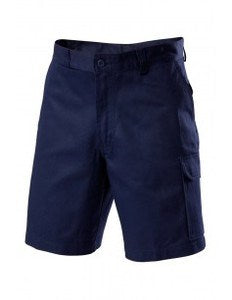 HY CARGO DRILL SHORTS - Cotton, Midweight, Relaxed Fit