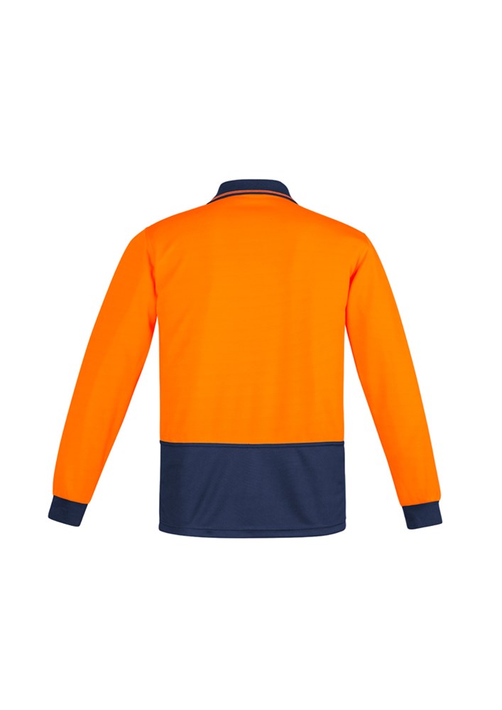 SZ HI VIS LONG SLEEVE COMFORT PLUS POLO