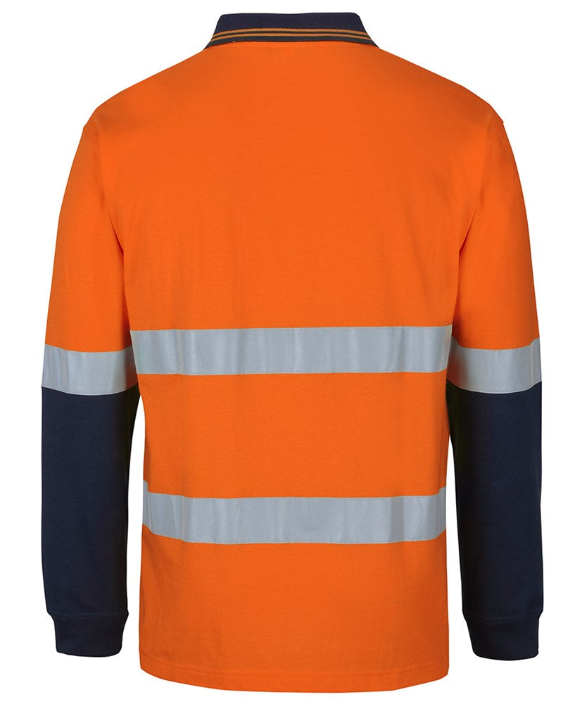 COTTON HI VIS POLO - Long Sleeve,  100% Cotton, Breathable