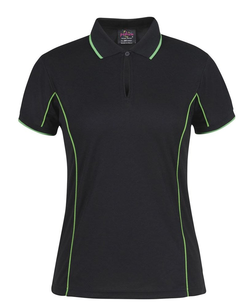 PODIUM PIPING POLO - WOMENS | SHORT SLEEVE