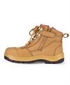 WOMENS ATRAX SAFETY BOOTS - Zip, Slip Resistant, Anti Static Sole, Composite Toe
