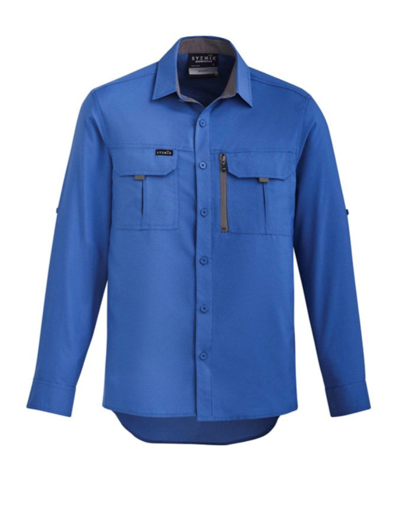 MENS OUTDOOR LONG SLEEVESHIRT - Lightweight, Strong Rip-Stop Fabric