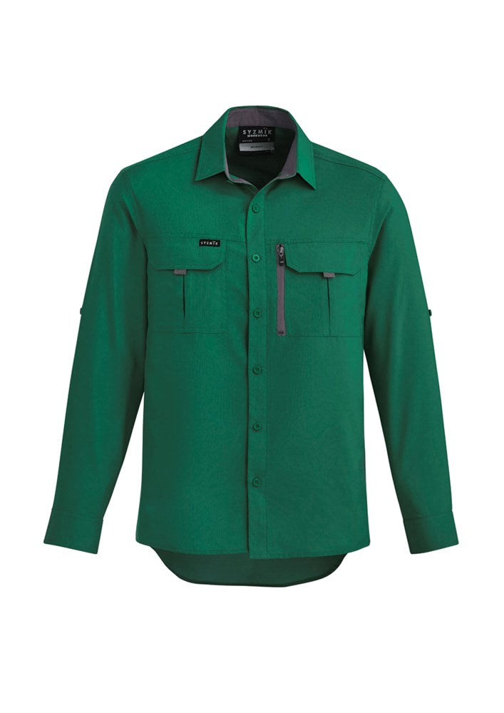 MENS OUTDOOR LONG SLEEVESHIRT - Lightweight, Strong Rip-Stop Fabric