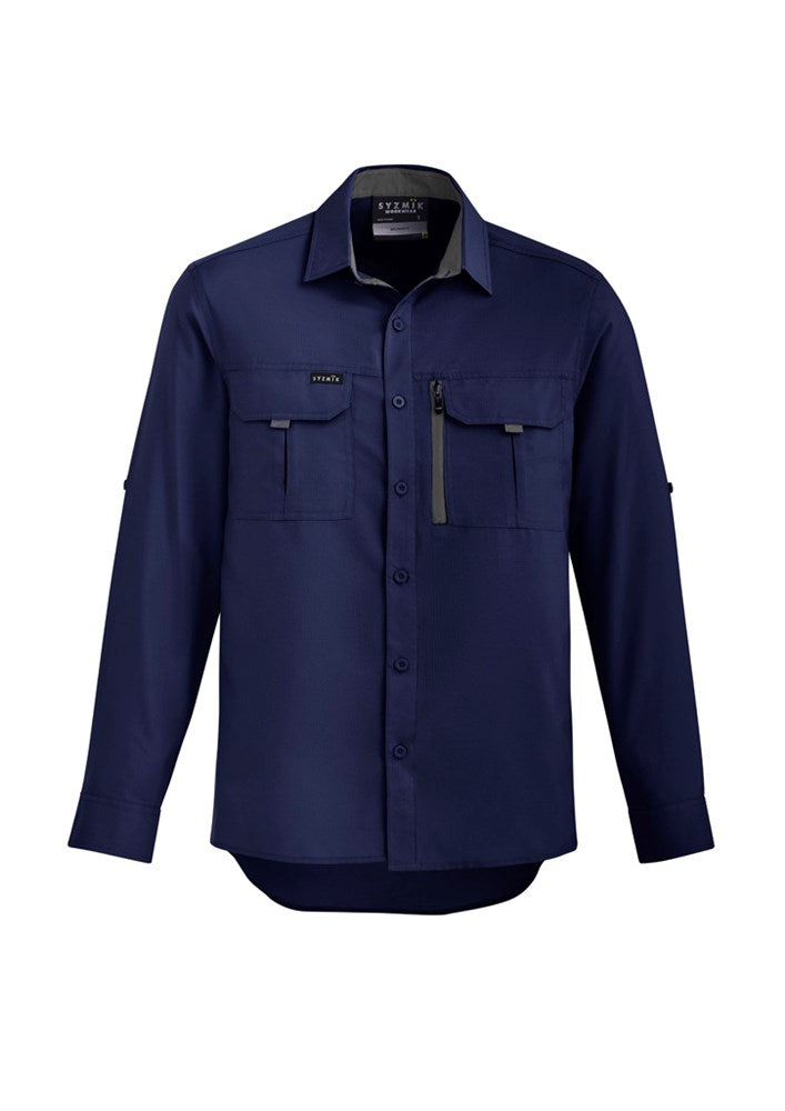 MENS OUTDOOR LONG SLEEVESHIRT - Lightweight, Strong Rip-Stop Fabric