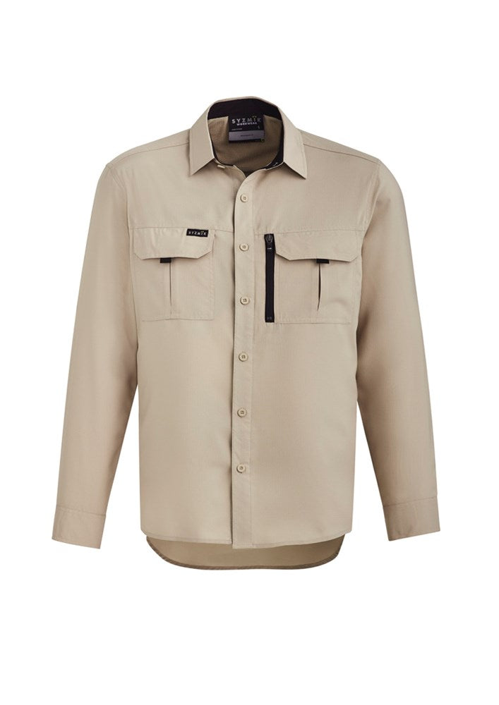 MENS OUTDOOR LONG SLEEVESHIRT - Lightweight, Strong Rip-Stop Fabric