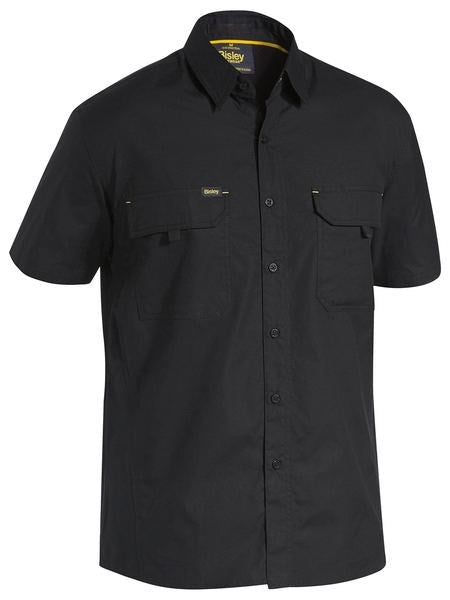 AIRFLOW SHORT SLEEVE WORKSHIRT - Cotton Ripstop Fabric, Mid Weight, 4 Colour Options