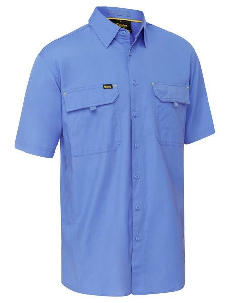AIRFLOW SHORT SLEEVE WORKSHIRT - Cotton Ripstop Fabric, Mid Weight, 4 Colour Options