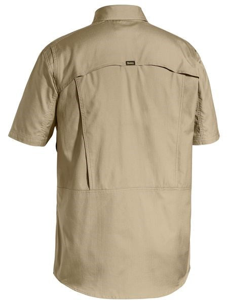 AIRFLOW SHORT SLEEVE WORKSHIRT - Cotton Ripstop Fabric, Mid Weight, 4 Colour Options
