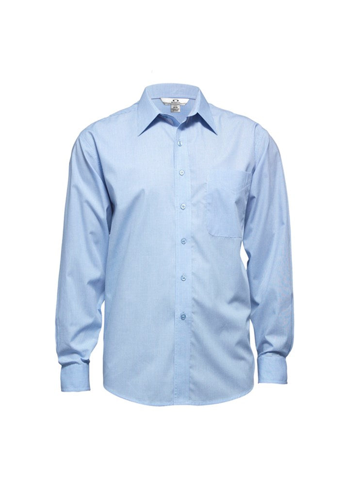 MENS MICRO CHECK SHIRT, POLYCOTTON  - Easy Iron, Look Smart,