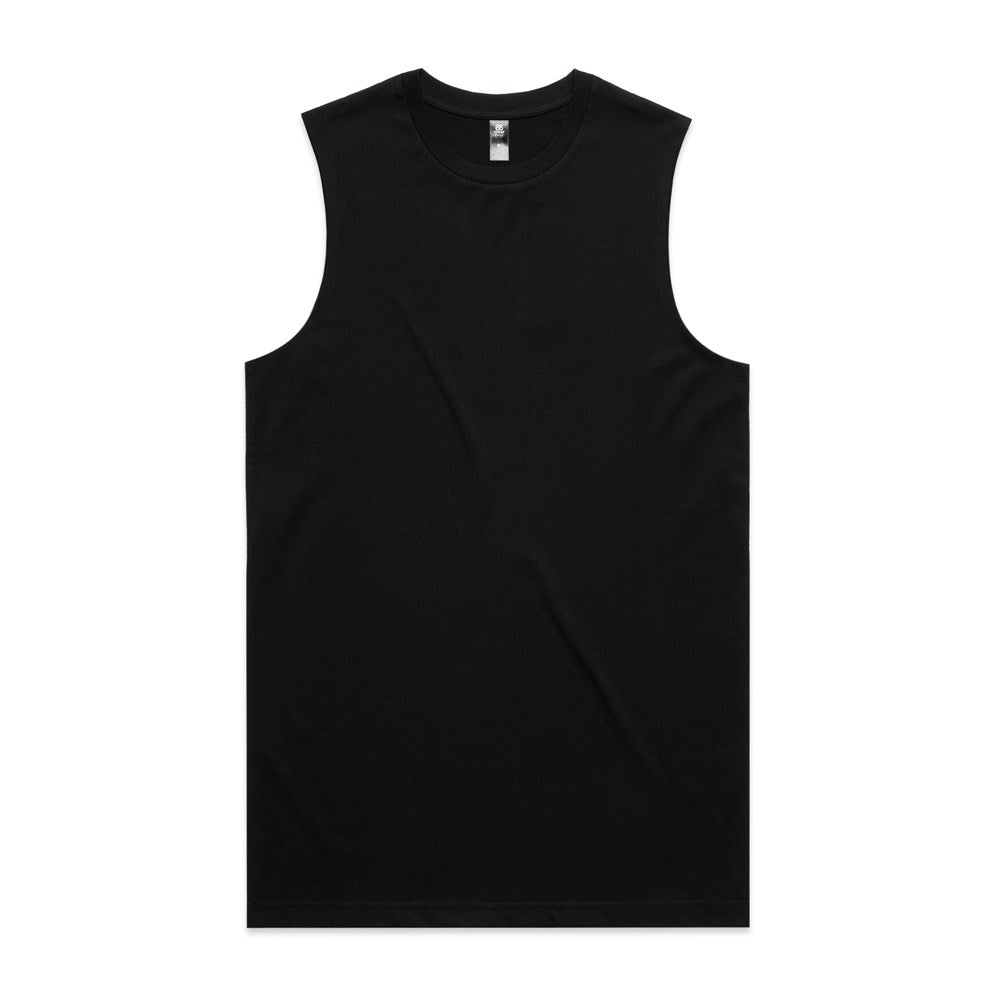STAPLE TANK SINGLET - As Colour, Mid weight, 100% Cotton