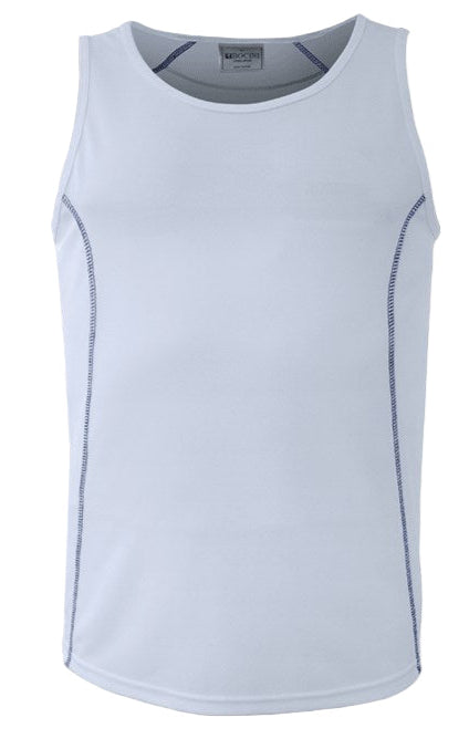 BOCINI SPORTS WOMENS SINGLET - Breezeway Polyester with Anti Bacterial Factor