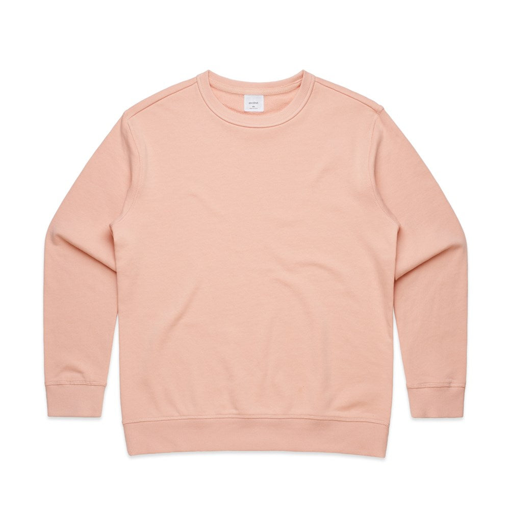 WOMENS PREMIUM CREW SWEATSHIRT - Heavyweight 350gsm, French Terry Cotton