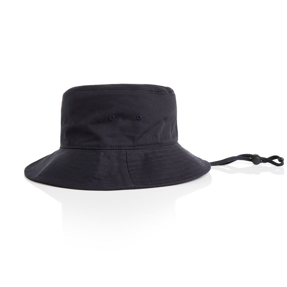 WIDE BRIM BUCKET HAT - Mid Weight, Cotton, One Size for All