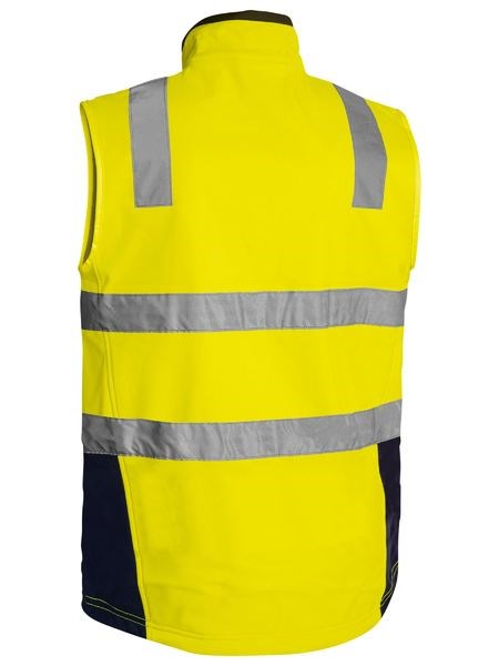 HI-VIS SOFT SHELL VEST - Bisley | Day/Night