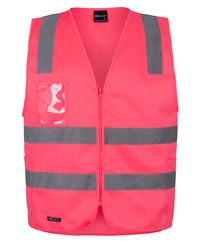 LONDON HI-VIS SAFETY VEST - Zip Close