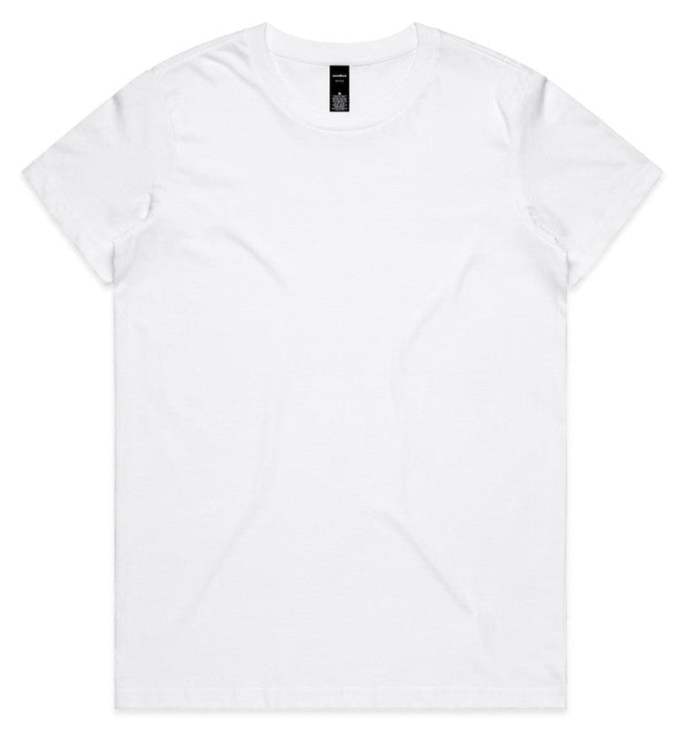 WOMENS MAPLE TEE AS COLOUR 100% COTTON
